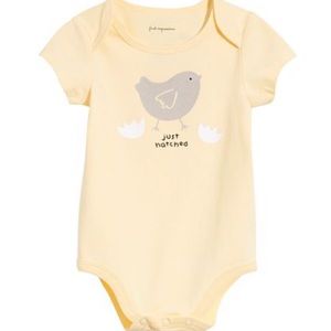 NWOT First Impressions Just Hatched Onesie